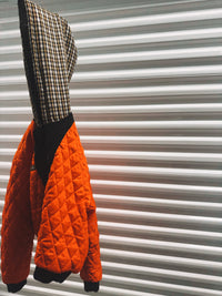 HF PLAID BOMBER-PRE ORDER