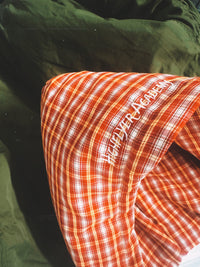 HF PLAID BOMBER-PRE ORDER