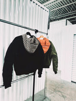 HF PLAID BOMBER-PRE ORDER